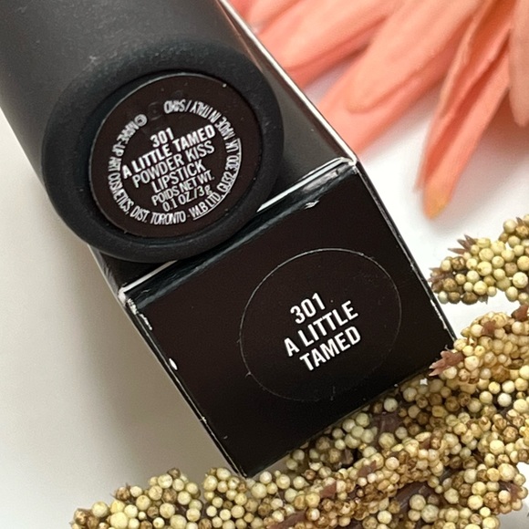 MAC Powder Kiss Lipstick A LITTLE TAMED 301 - Picture 11 of 12